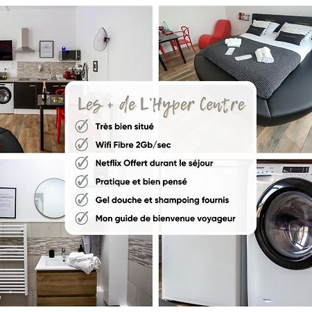 L'Hyper Centre - Netflix & Wifi - Literie Haut De Gamme - Check-In 24H24 - Goodmarning Châlons-en-Champagne Eksteriør billede
